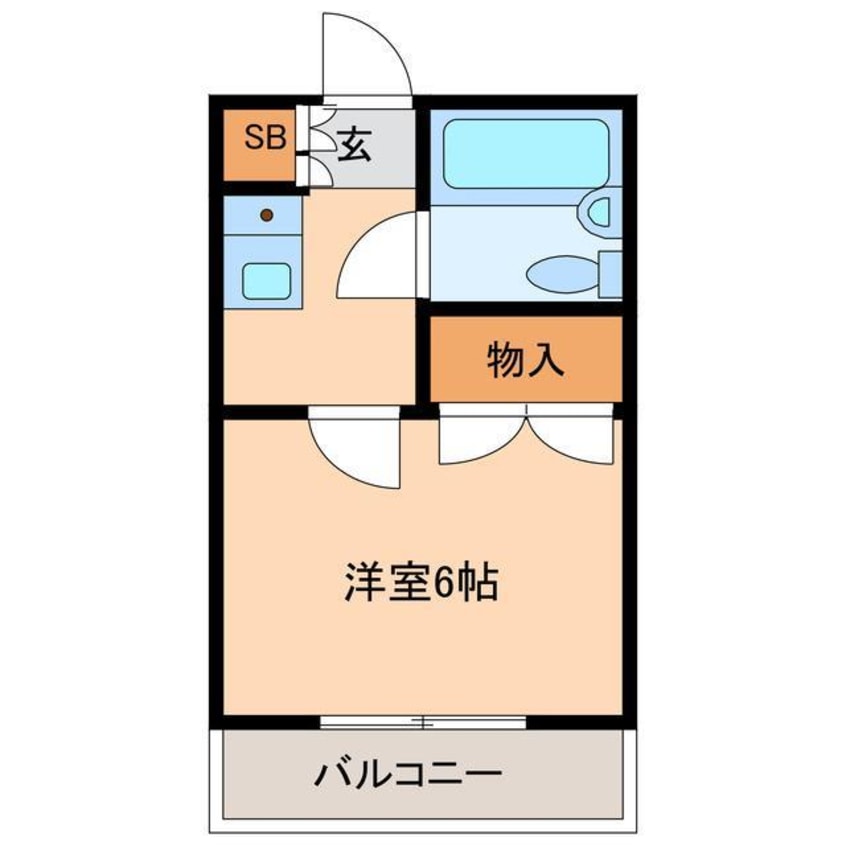 間取図 ハイツエレガンス