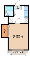コーポ峰の間取図