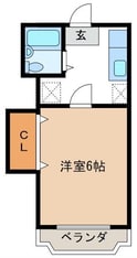 コーポ峰の間取図