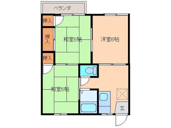 間取図 メゾン北目