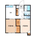 コーポいわきの間取図