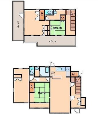 間取図 御厩町岡部貸家