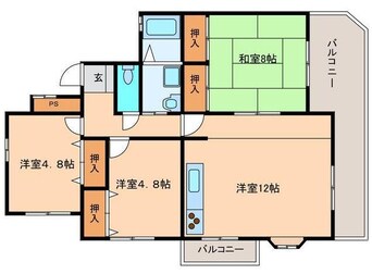 間取図 アトリウム砂屋戸