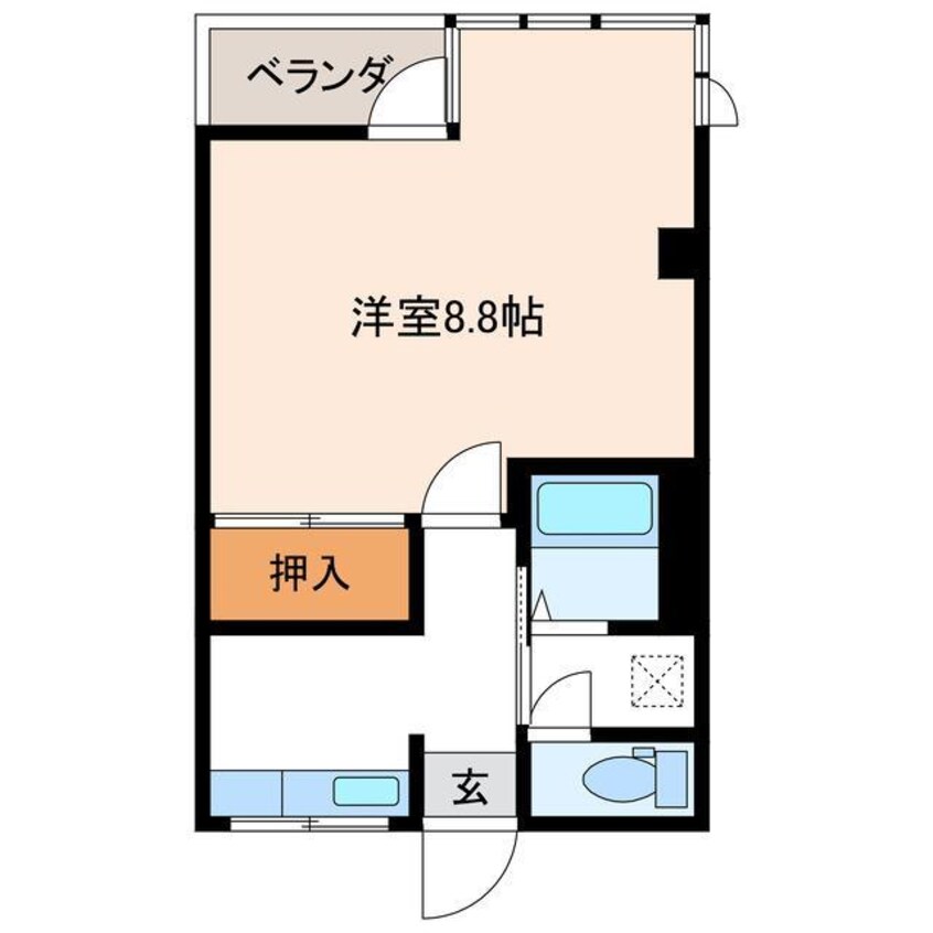 間取図 イガリビル