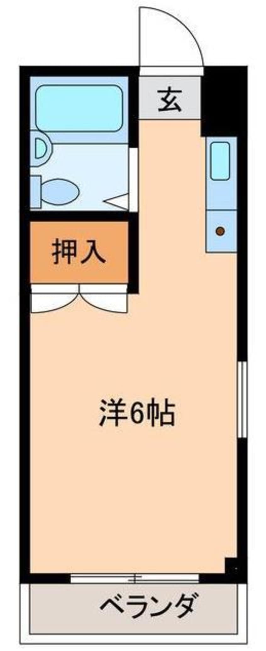 間取図 大橋ハイツ