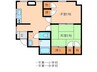 ＫＡＴＯＨマンション 2DKの間取り