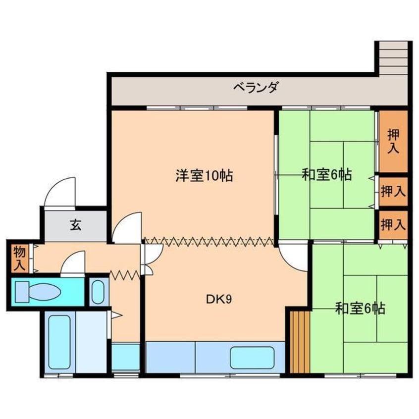 間取図 コーセ－マンション