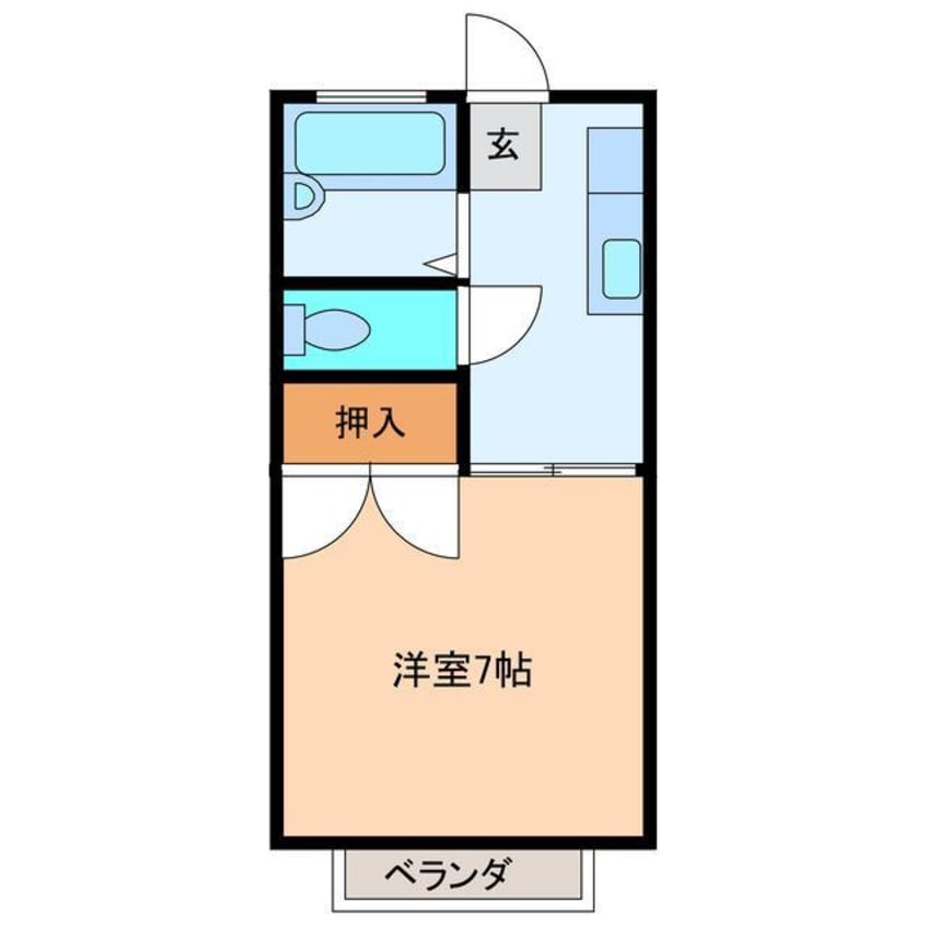 間取図 ガーデン早苗