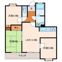 ソシア高月の間取図