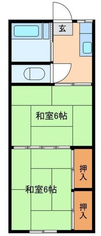 間取図 立野ハイツ