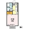 ハイツ山崎 1Kの間取り