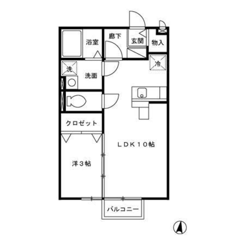 間取図 アタラクシア