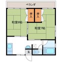 高坂台ハイツの間取図
