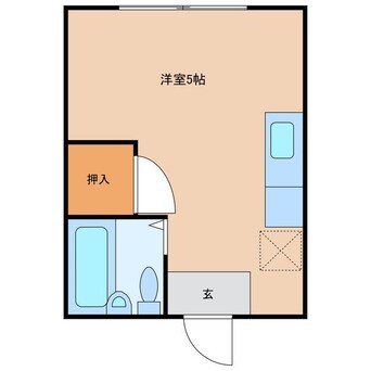 間取図 不二屋第二自由ヶ丘ハイツ