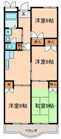 不二屋小島ハイツの間取図