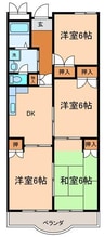 不二屋小島ハイツ 4DKの間取り
