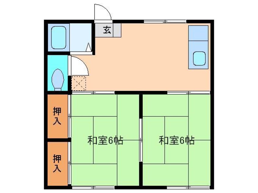 間取図 メゾン宮前Ａ