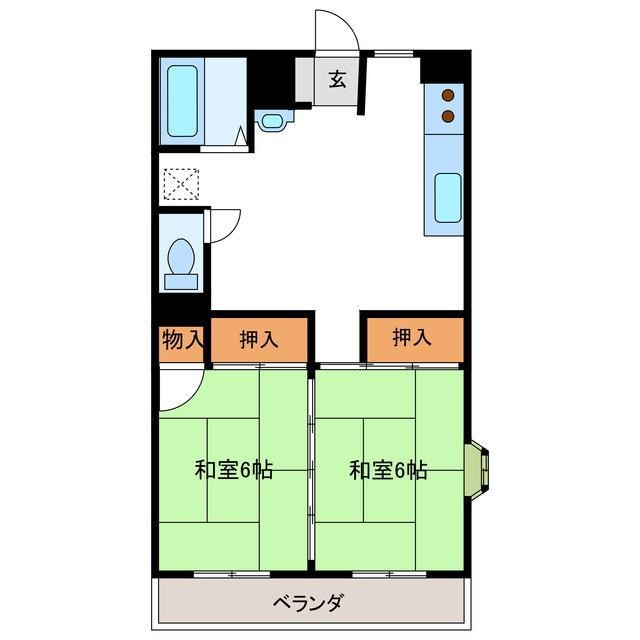 間取り図 メゾン愛谷