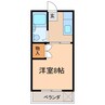 メゾンスズキ 1Kの間取り