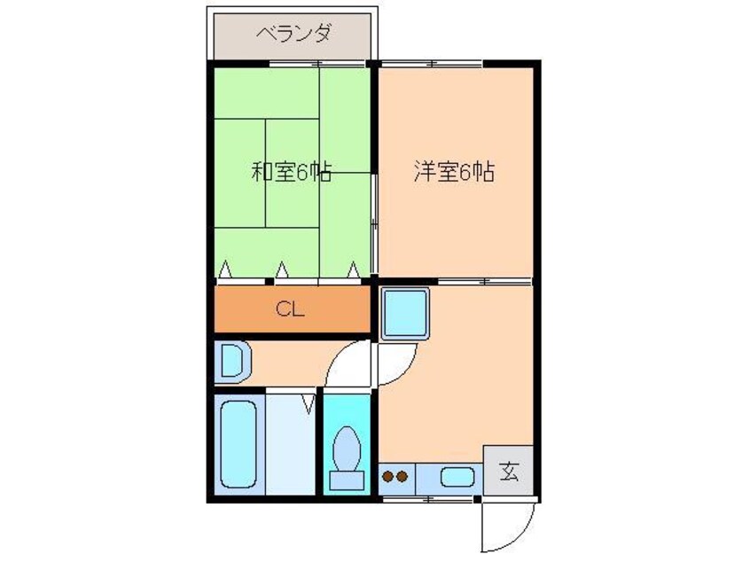 間取図 リバーサイド宮前