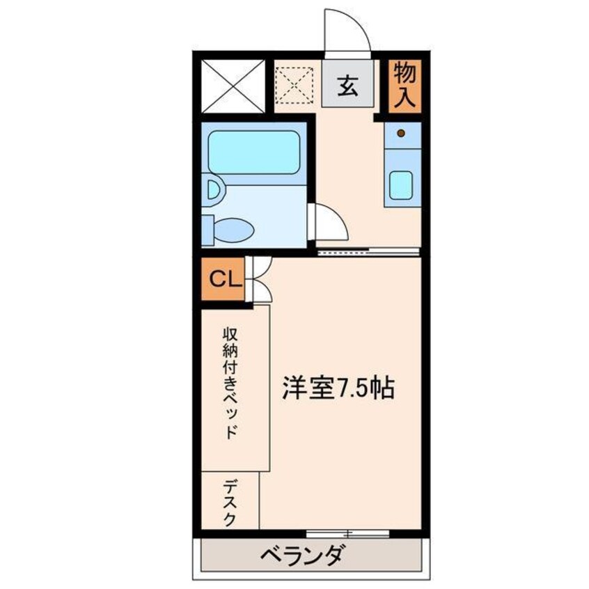 間取図 ベルコリン郷ケ丘