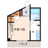 ベルコリン郷ケ丘 1Kの間取り