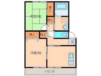 間取図 ルポール郷ケ丘