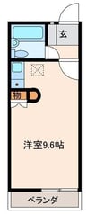 エクセレントＶ 1Rの間取り