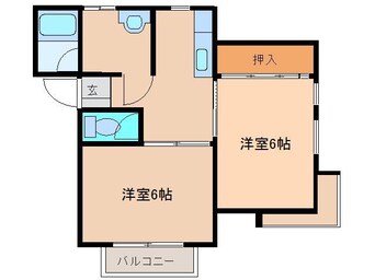 間取図 ルファール自由ヶ丘