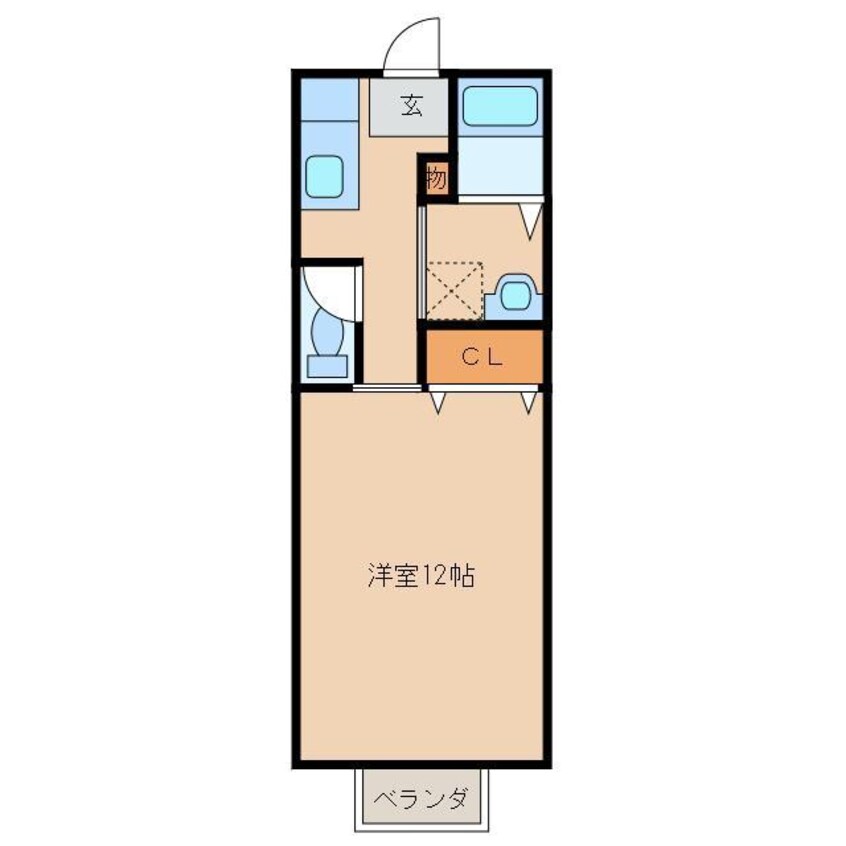 間取図 パロスめいじII