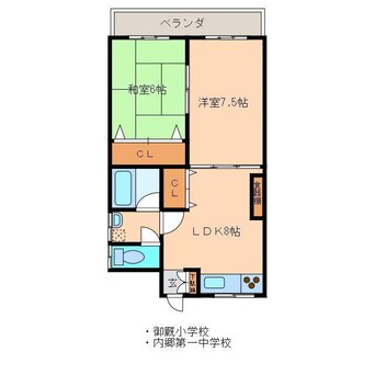 間取図 マンションＷＡＫＩ