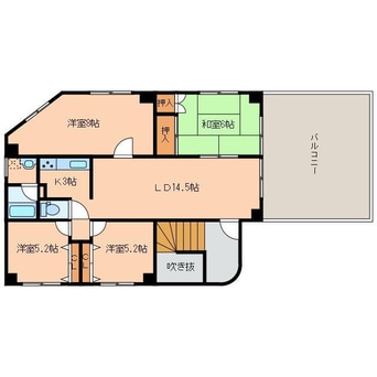 間取図 御園マンション