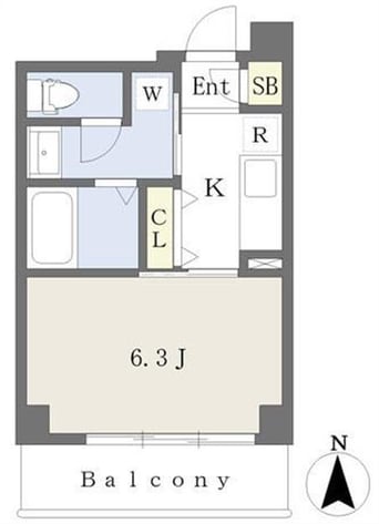 間取図 コンフォールいわき
