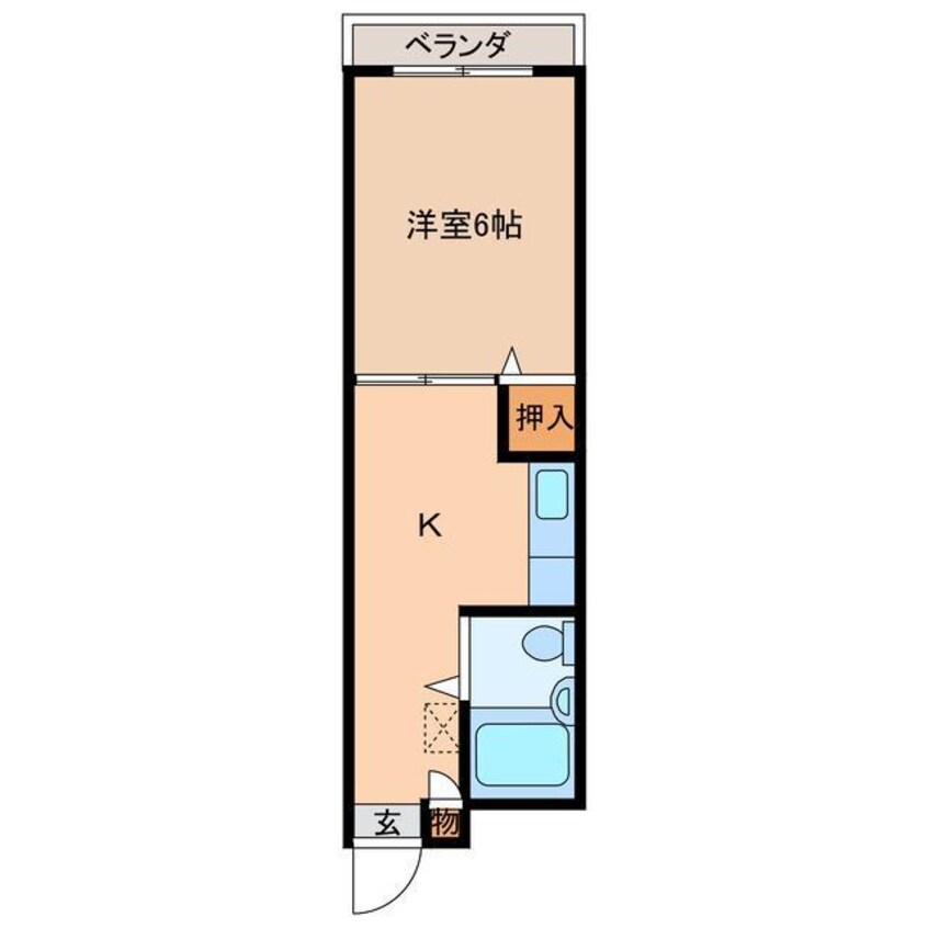 間取図 レジデンス山口A棟