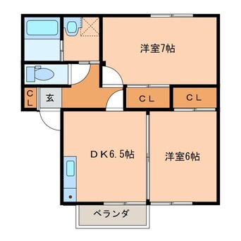 間取図 ハイツプルミエII