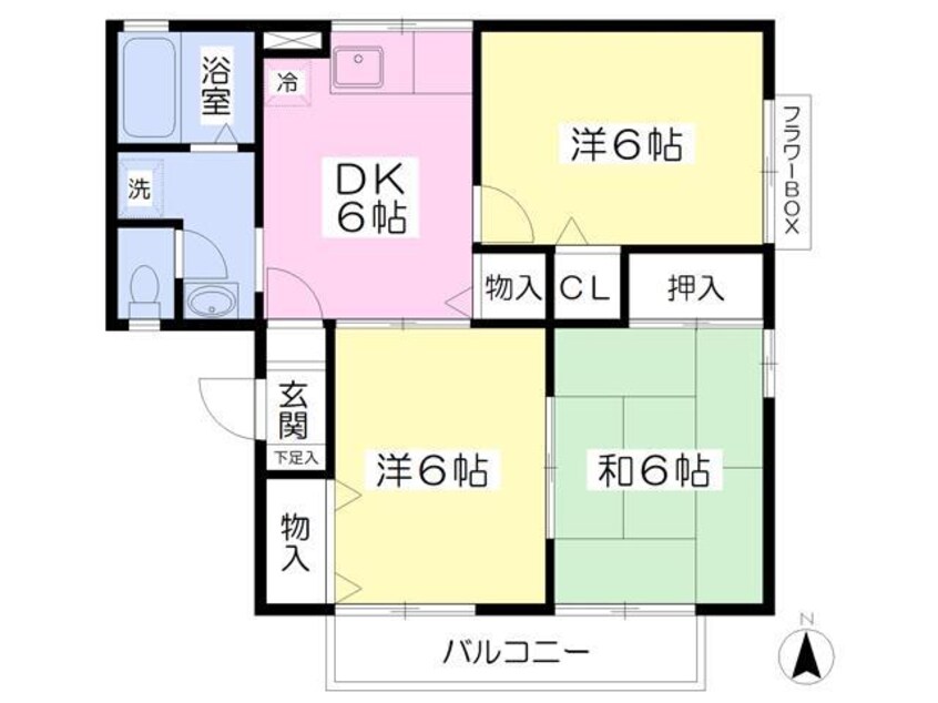 間取図 パークハウス