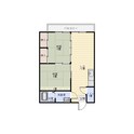 寺廻ハイツの間取図