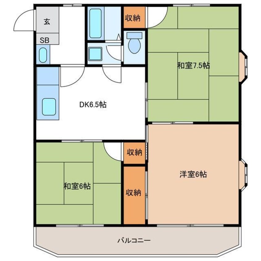 間取図 ビバリーヒルズ