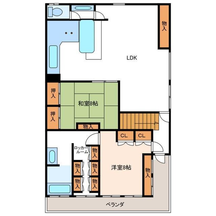 間取図 鍛冶町新妻マンション