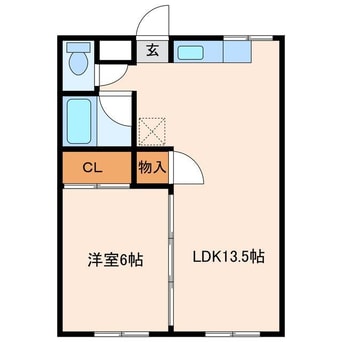 間取図 ハイツWADA