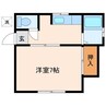 アパートメントハウスI 1Kの間取り