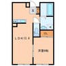ライトハウス五反田 1LDKの間取り