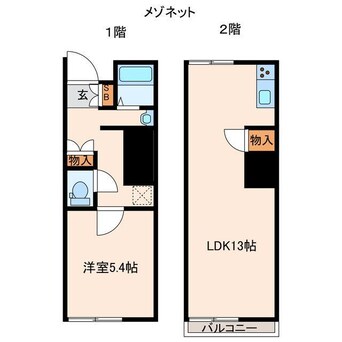 間取図 レオネクスト仁井田