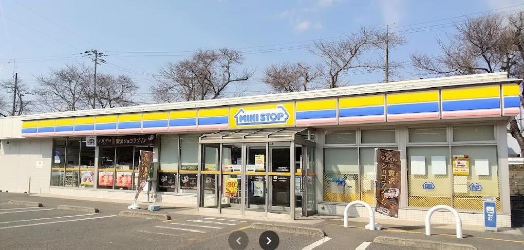 ミニストップいわき泉黒須野店(コンビニ)まで485m ビレッジハウス黒須野1号棟