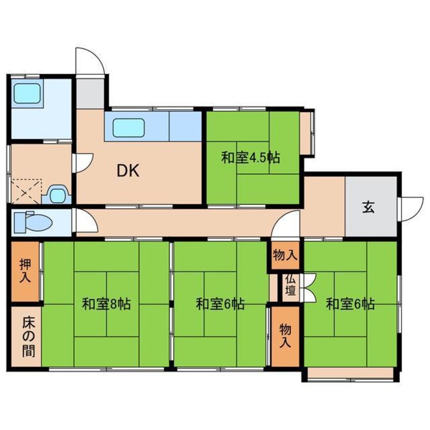 間取図 平泉崎　宮本戸建