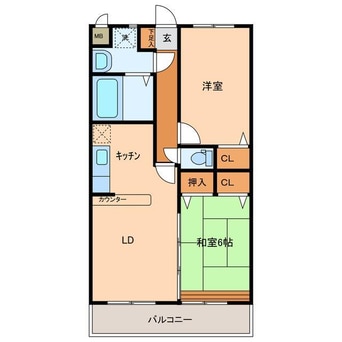 間取図 ラフィーネ隼人