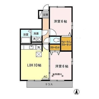 間取図 アネックスもえぎ