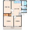 メゾン旭陽2 3LDKの間取り