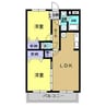 マミーマンション 2LDKの間取り
