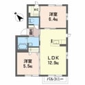 ディアコートYSの間取図